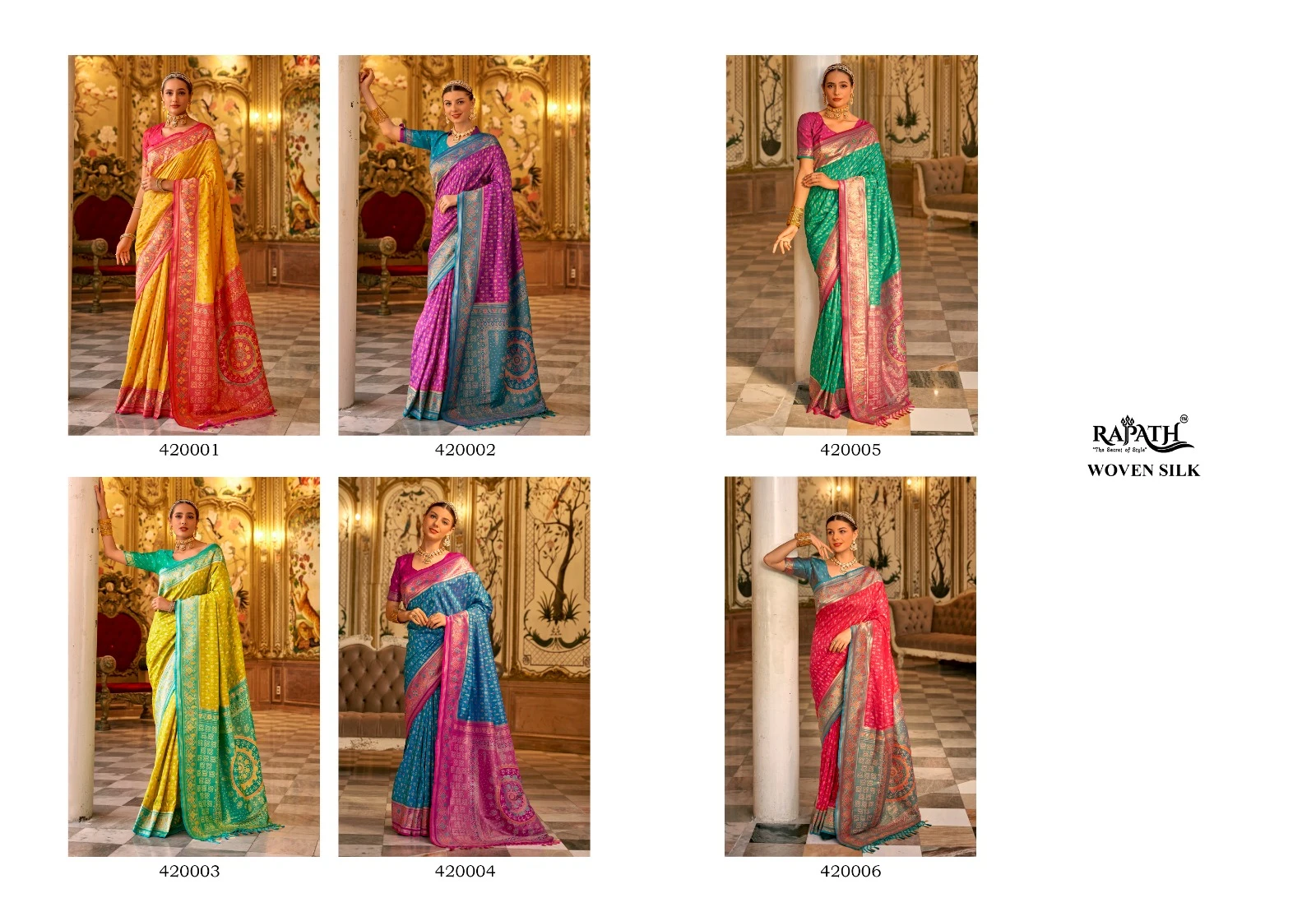 Rajpath Sophia Silk Banarasi Silk Wholesale Fancy Sarees Catalog — Wholesale Sarees, MPA wholesale from Surat — view 8